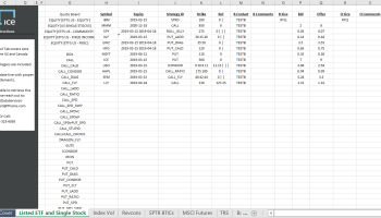 Customized Equity Derivatives Data