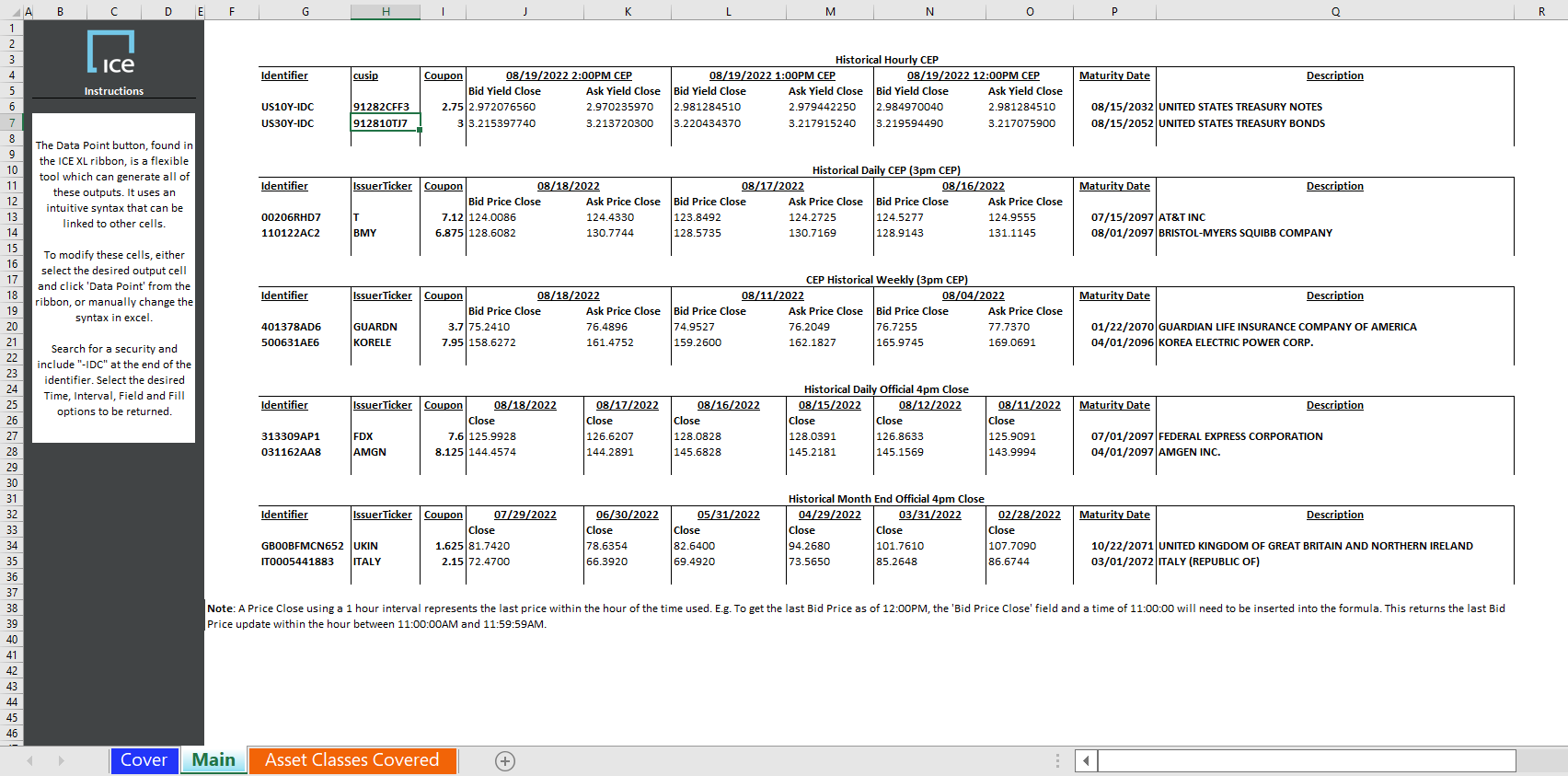 Continuous Evaluated Pricing (CEP)